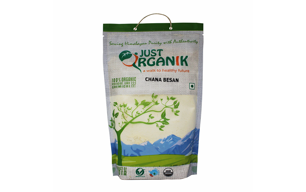 Just Organik Chana Besan   Pack  500 grams